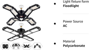 Ultra-Bright LED Garage Lights, 150W, 15000 Lumen